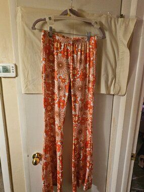 Vintage Groovy Bell Bottom Pants
